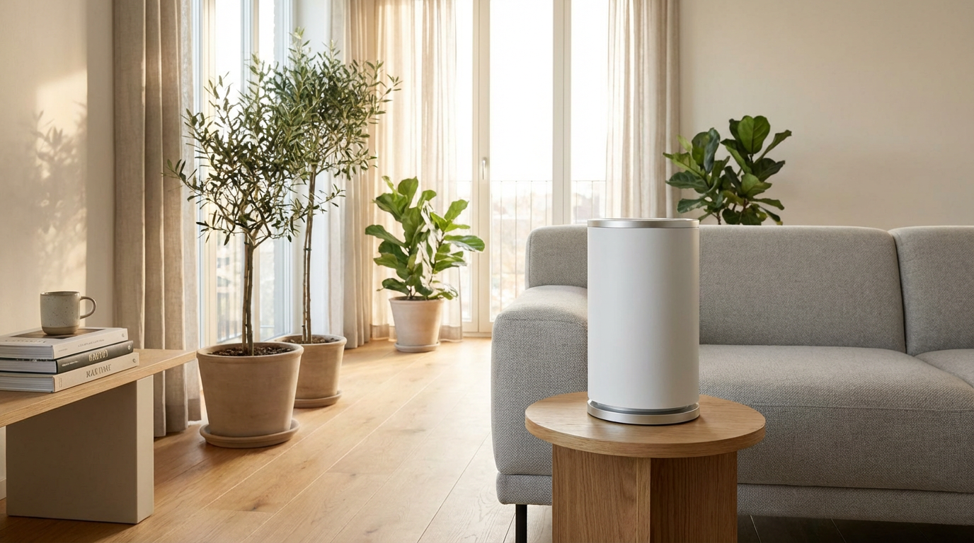 Salón con ionizador Nuvair